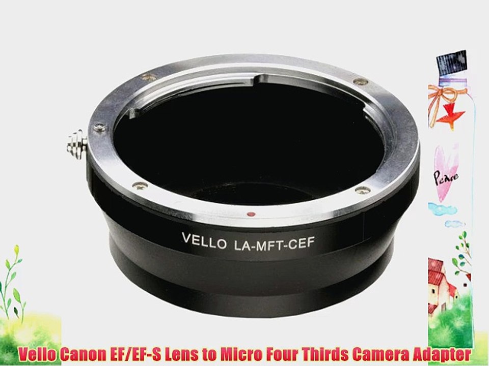 Vello Canon EF/EF-S Lens to Micro Four Thirds Camera Adapter