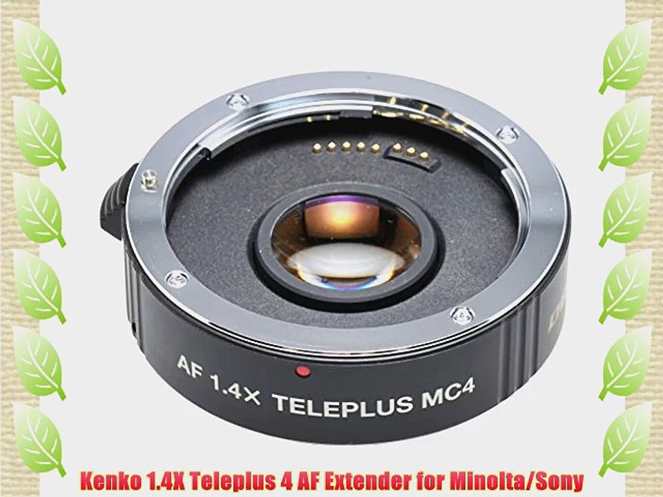 Kenko 1.4X Teleplus 4 AF Extender for Minolta/Sony