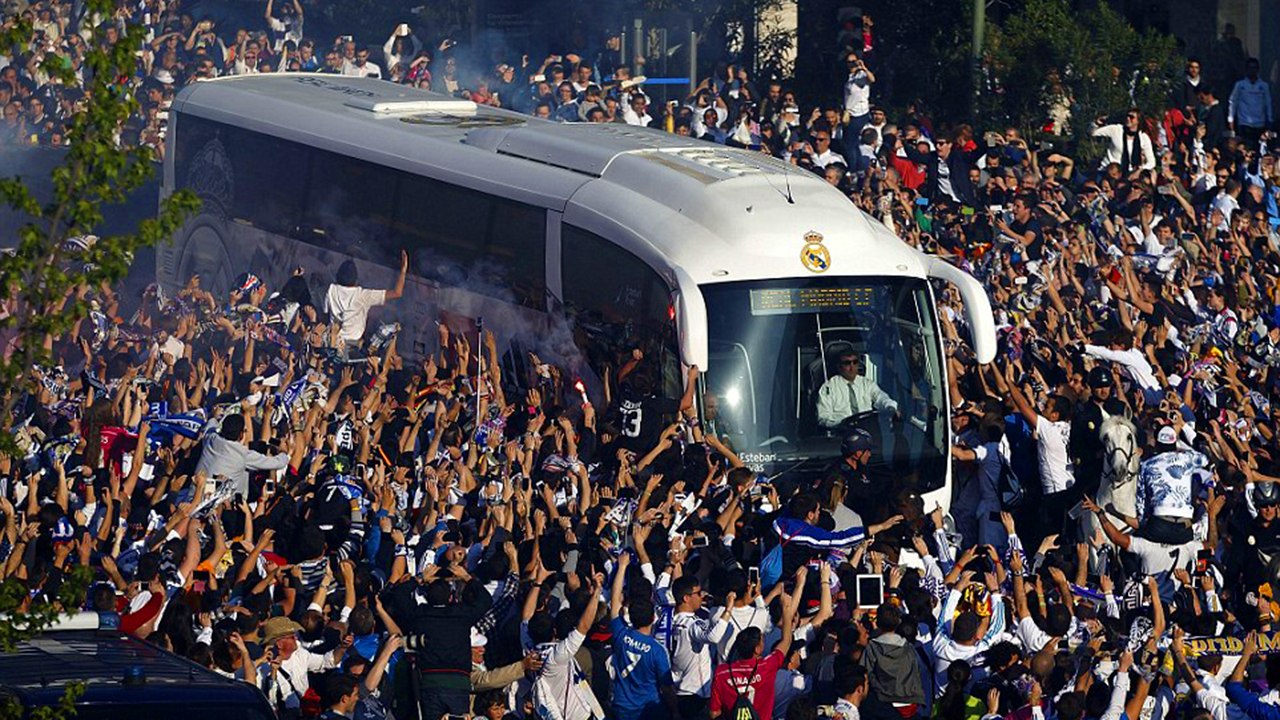 Real Madrid derbiye böyle uğurlandı