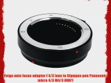 Fotga auto focus adapter f 4/3 lens to Olympus pen Panasonic micro 4/3 M4/3 MMF1