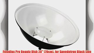 Fotodiox Pro Beauty Dish 28 (70cm) for Speedotron Black Line 202VF 206VF 102 103 105 Brown