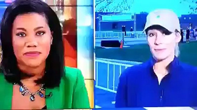 Il tente se sauter par dessus cette barrière et...