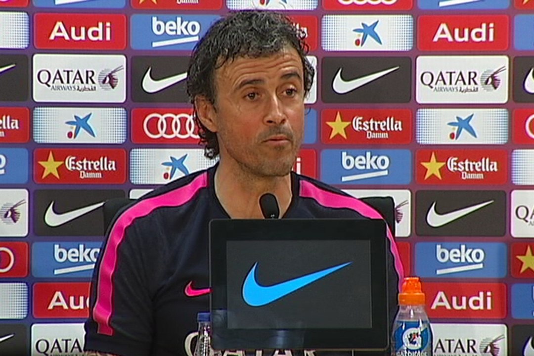 Luis Enrique: "El Bayern tiene al mejor entrenador"