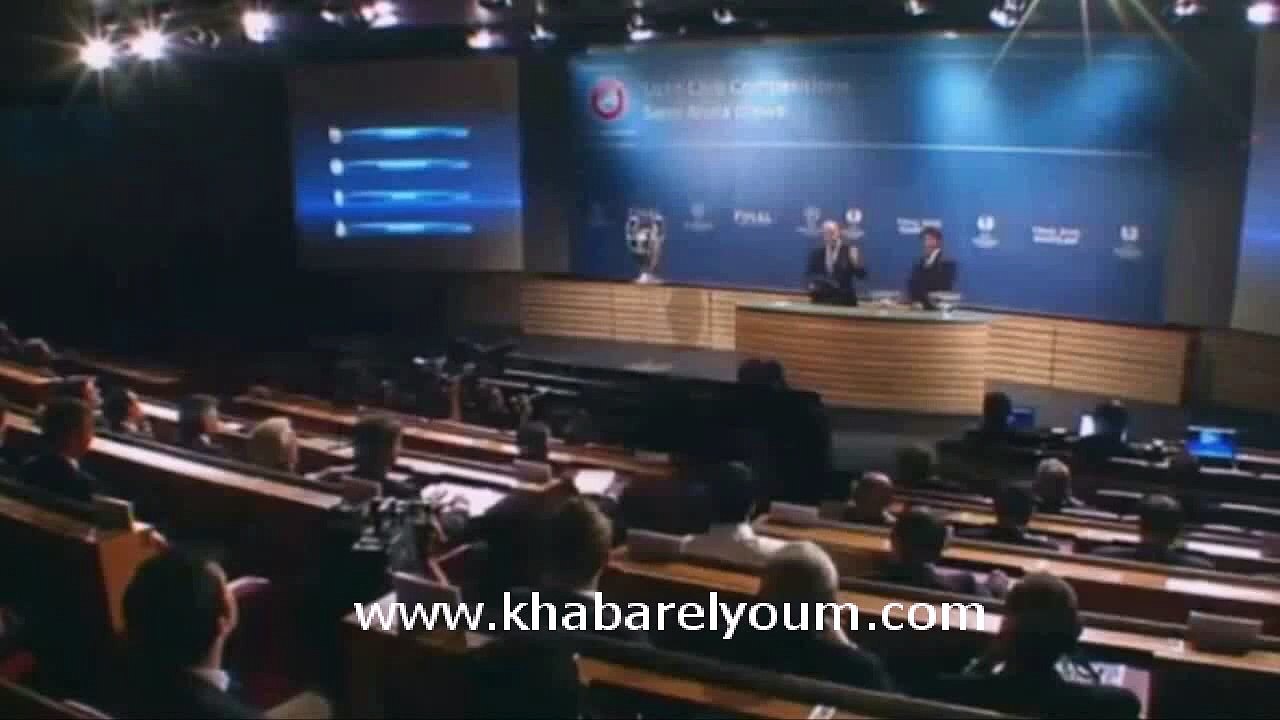 قرعة نصف نهائي دوري أبطال أوروبا 2015 Champions League Draw-Semi-Finals
