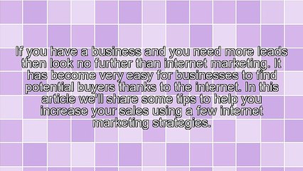 How To Get More Leads & Sales