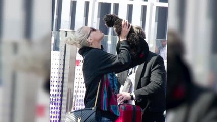 Rita Ora's Emotional Farewell With Pet Pooch As She Jets To LA