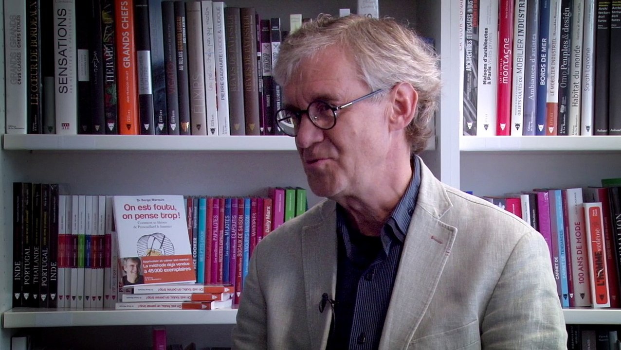 Serge Marquis présente son ouvrage "On est foutu, on pense trop"