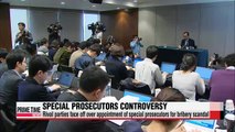 Rival parties wrangle over appointment of special prosecutors