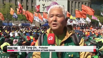 Hundreds of thousands in Korea strike against gov't labor reforms