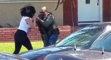 Angry U.S. Marshal Snatches Camera From Woman For Recording & Smashes It