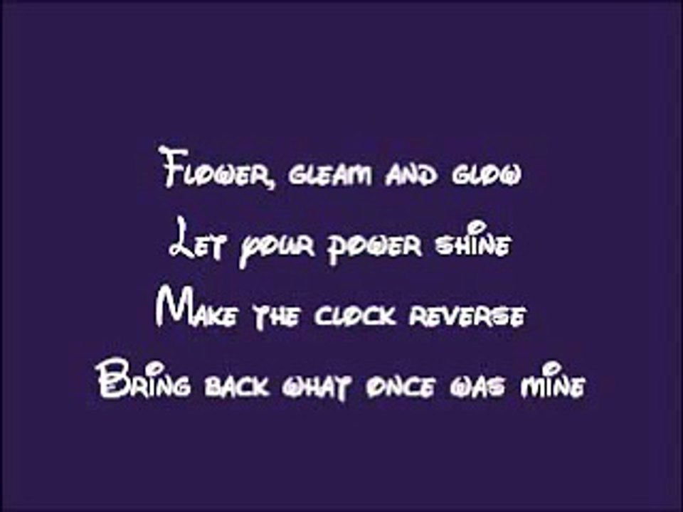 Tangled-Healing Incantation Lyrics