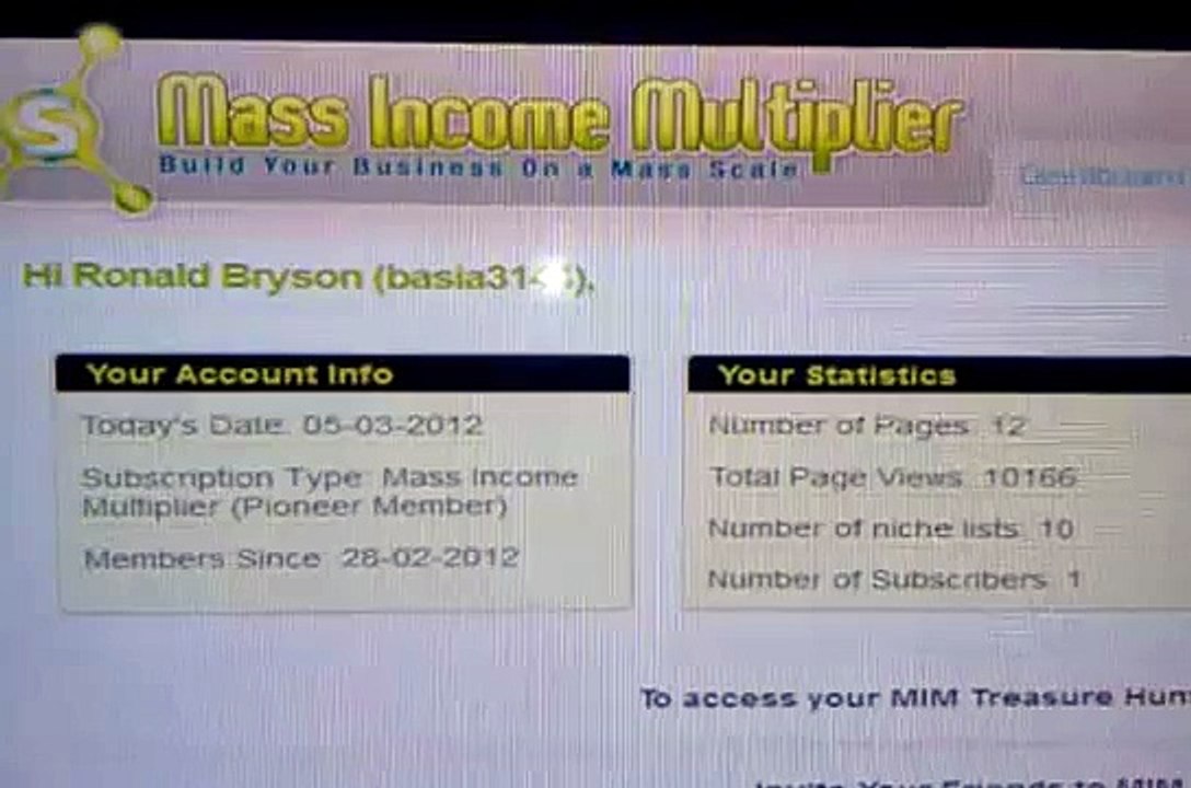 Mass Income Multiplier Video #3