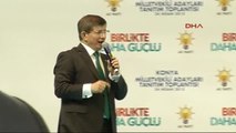 Konya4başbakan Davutoğlu, Milletvekili Adayları Tanıtım Toplantısında Konuştu