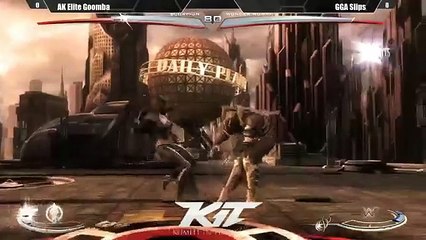 GGA Slips vs AK Elite Goomba - Kumite in Tennessee - Injustice