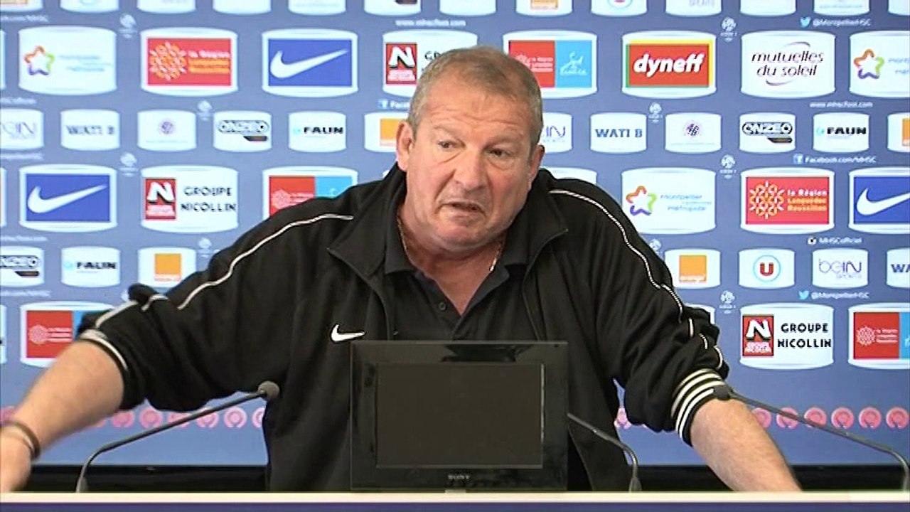 Rolland Courbis avant ASSE vs MHSC (34ème journée L1)