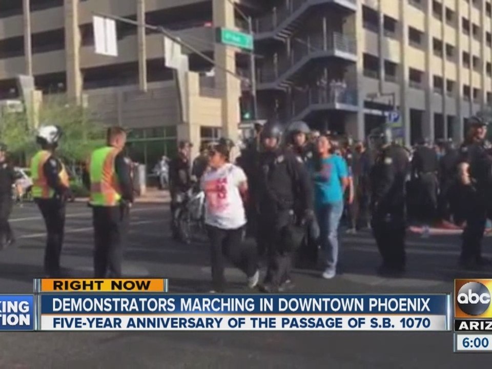 SB 1070 signed into law five years ago