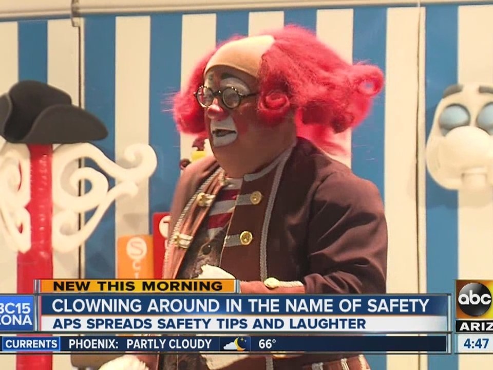 Clowning around for safety