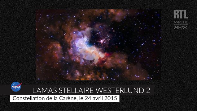 Une vidéo 3D d'un amas stellaire réalisée à partir des images de Hubble