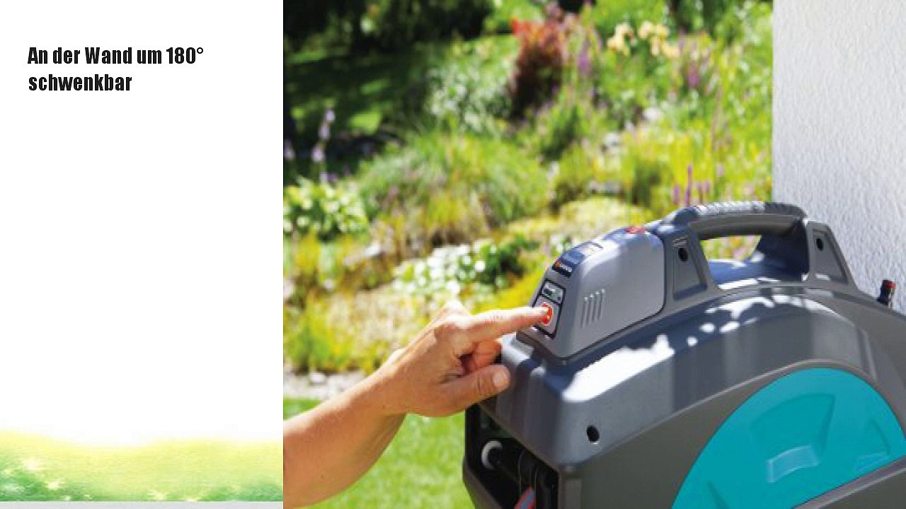 Gardena 8025-20 Comfort Wand-Schlauchbox 35 roll-up