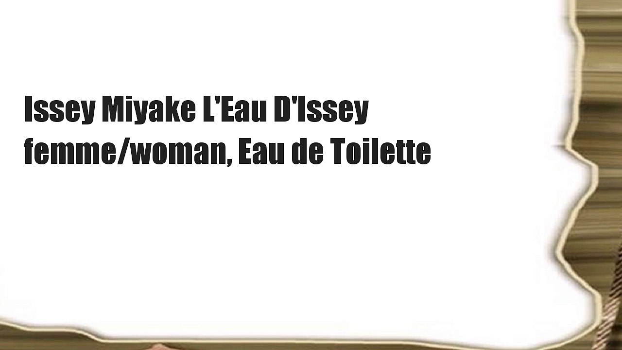 Issey Miyake L'Eau D'Issey femme/woman, Eau de Toilette