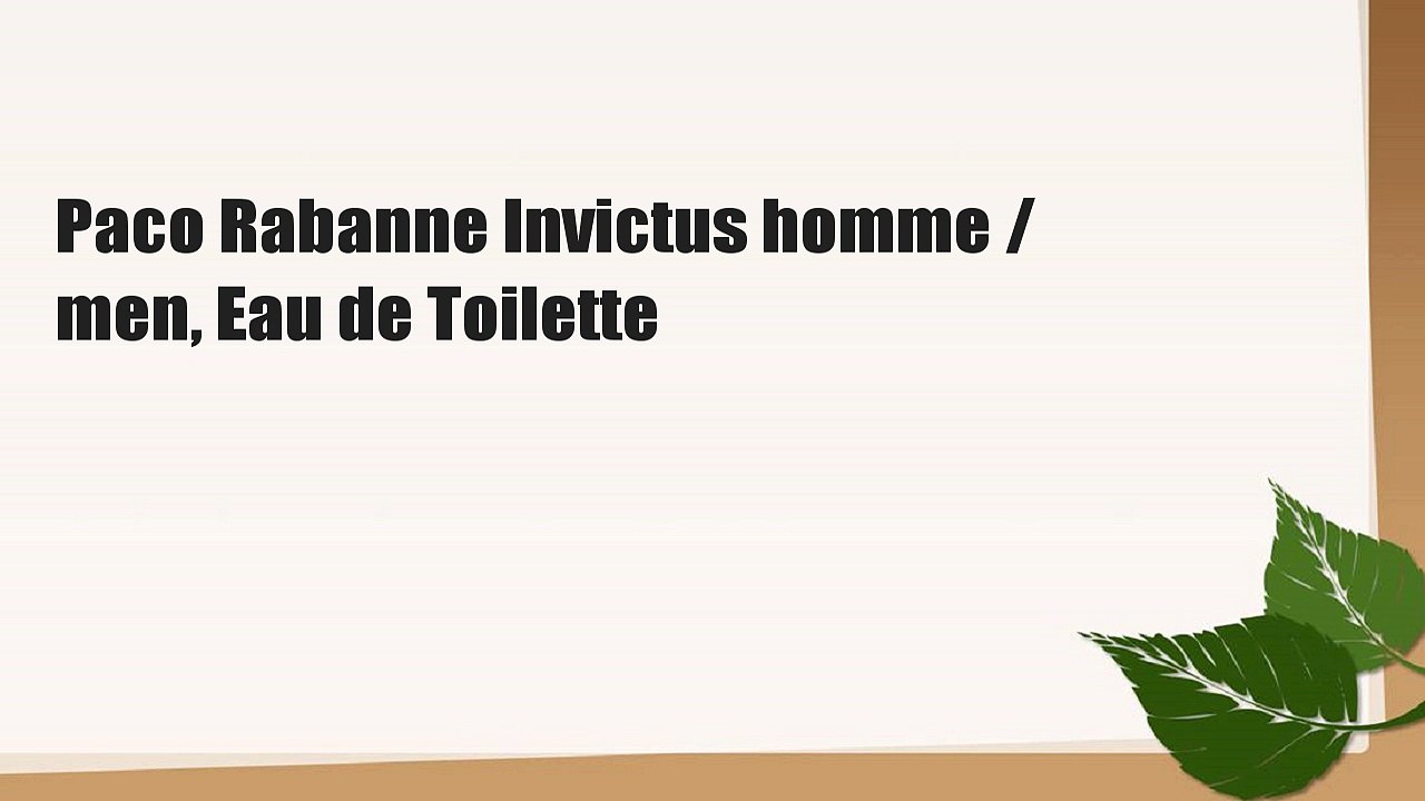 Paco Rabanne Invictus homme / men, Eau de Toilette