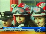 Las candidatas a Miss Team 2015 fueron nombradas bomberas honorarias