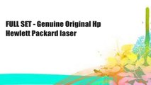 FULL SET - Genuine Original Hp Hewlett Packard laser