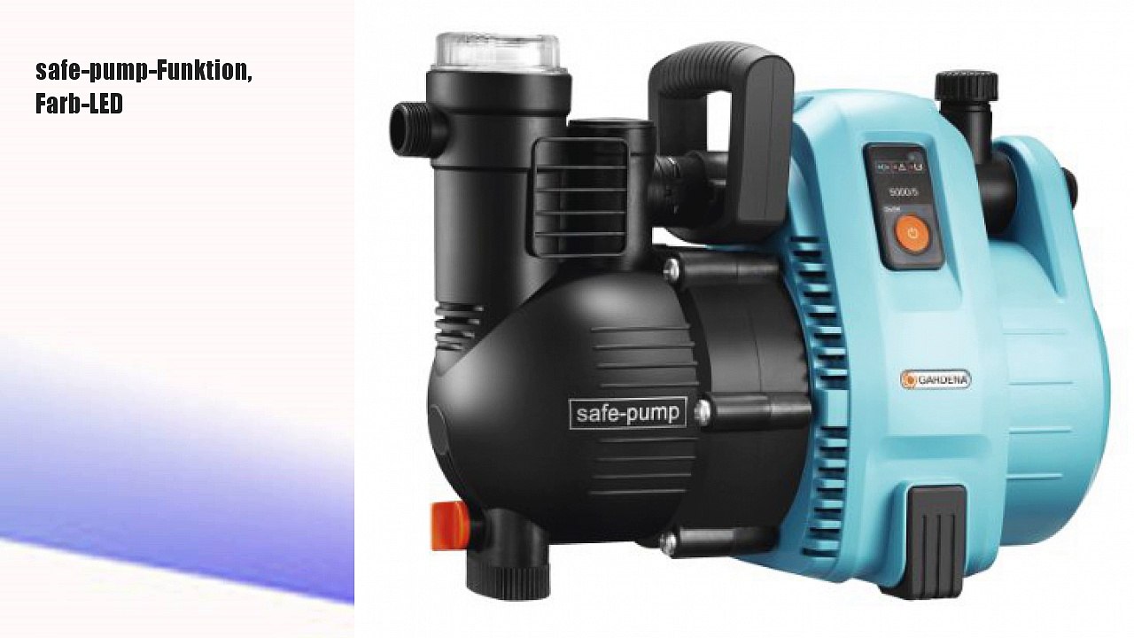 Gardena 1734-20 Comfort Gartenpumpe 5000/5