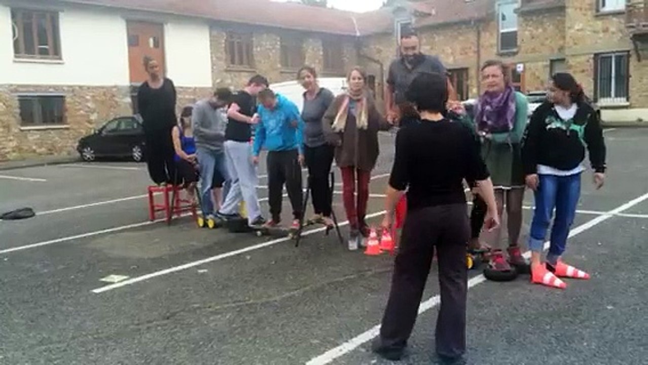Entraînement équipe Robinsons au local