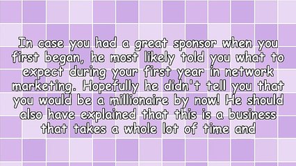 Your First Time In Network Marketing