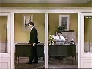 Jerry Lewis as typewriter.