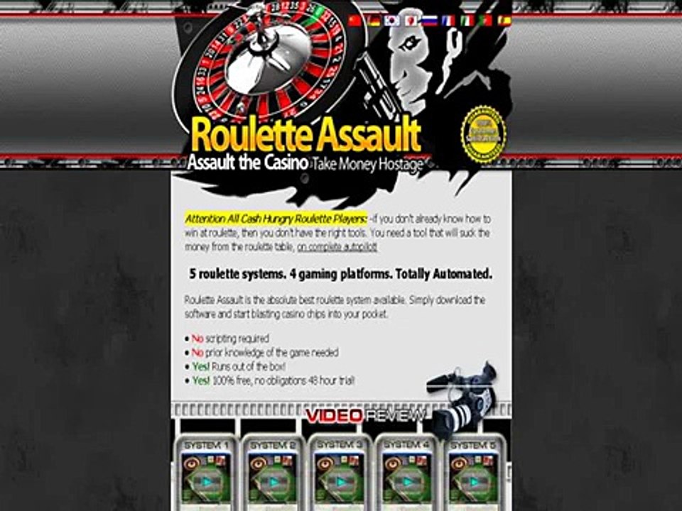 Roulette Assault - Assault The Casino. Take Money Hostage