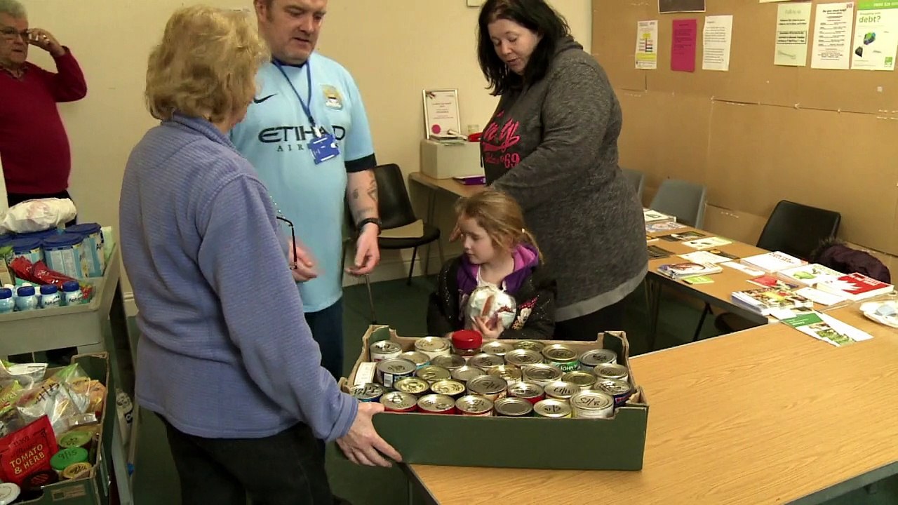 Abhängig von der Essensausgabe - für viele Briten Alltag