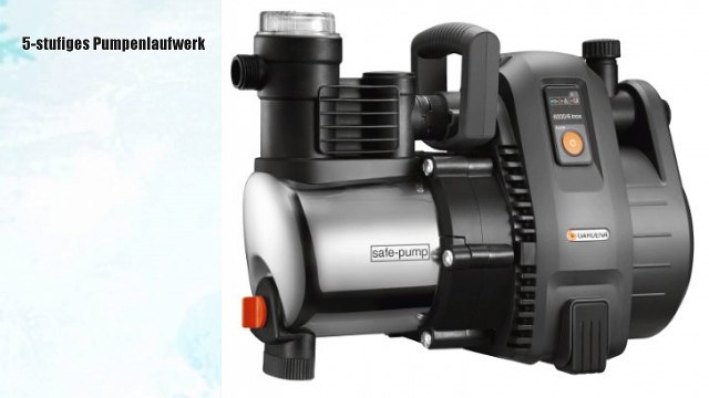 Gardena 1736-20 Premium Gartenpumpe 6000/6 inox