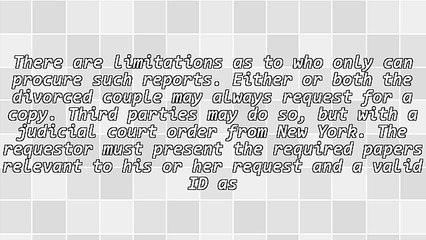 New York Divorce Records Free List Online