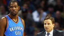 Kevin Durant's Emotional Response to the Scott Brooks' Firing