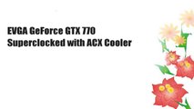 EVGA GeForce GTX 770 Superclocked with ACX Cooler