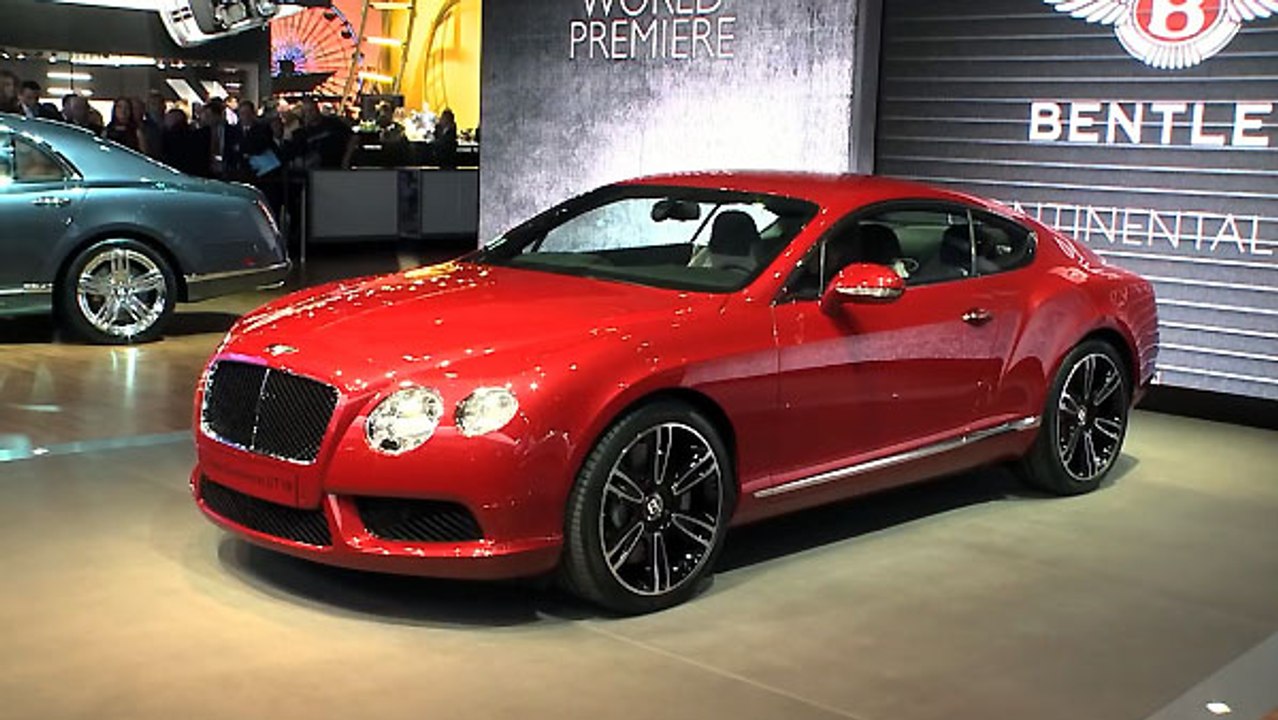 Bentley Continental V8 auf der NAIAS