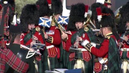 Çanakkale?nin 100. Yılı Nedeniyle İngiliz Anıtı?nda Tören Düzenleniyor-2