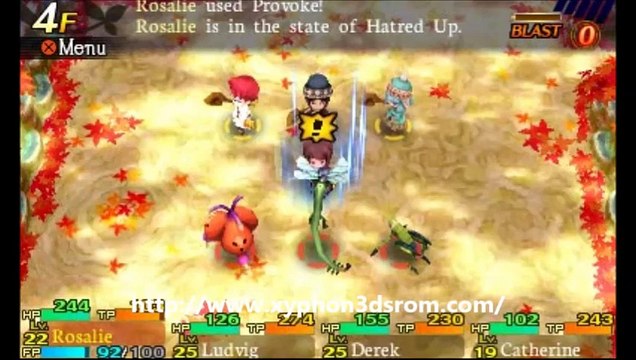 Etrian Mystery Dungeon Direct Download N3DS ROM US-EUR