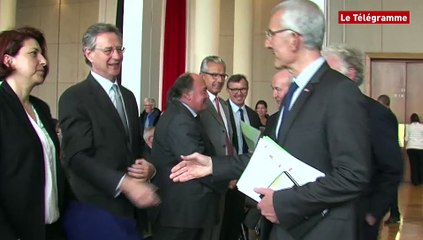 SNCF. Guillaume Pépy maintient la ligne Brest-Quimper