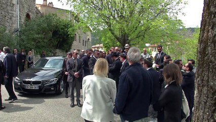 Obsèques intimes de Richard Anthony à Cabris