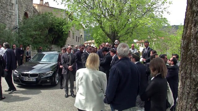Obsèques intimes de Richard Anthony à Cabris