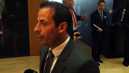 Ludovic Giuly: "Si queremos estar en Berlín tenemos que ganar a los mejores"
