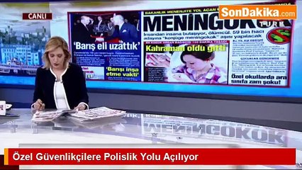 Özel Güvenlikçilere Polislik Yolu Açılıyor