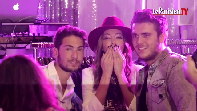 Nabilla refait surface au salon «What The F*»