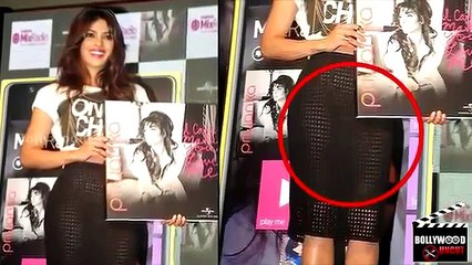 Priyanka Chopra Shows Her White Panty In See-Thru Dress HD