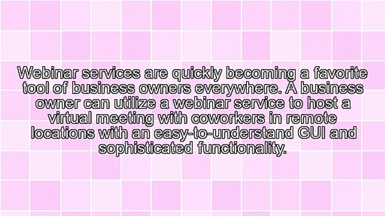 Using A Webinar As A Business Tool