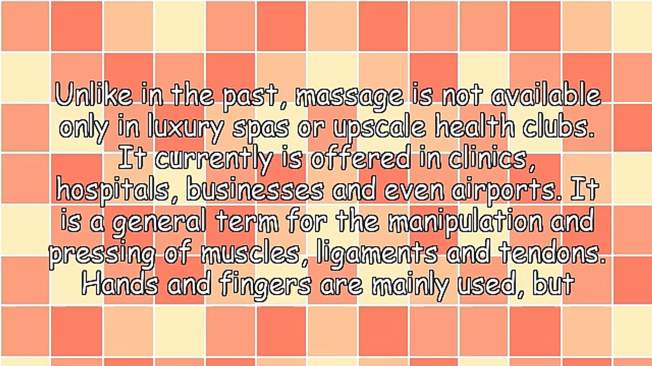 Important Facts About Massage Gatineau