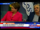 Hugo Chávez se pronuncia tras el ingreso de su país al grupo Mercosur